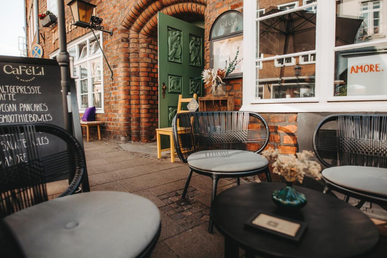 Hotel Zum Heidkrug & Cafe Lil نيبورغ المظهر الخارجي الصورة